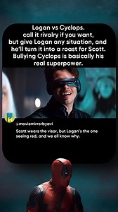 Logan vs Cyclops: Wolverine Never Misses a Chance to Roast Scott 😂 #Xman #xmen #mutants #wolverine #deadpool #marvel #sorts #mutant #cyclops | Movie Mirror