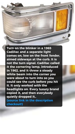 Cadillac Killed the Light That Lit Up the Corner You Were Turning Into #shorts #car #automobile