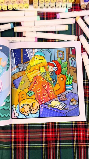 Cozy Coloring Book Moments for Dreamy Relaxation