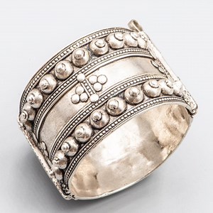 Authentic Bedouin Silver Bracelet – Vintage Ethnic Jewelry - Etsy