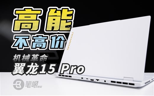 机械革命翼龙15Pro评测：轻薄游戏本价格打下来了？