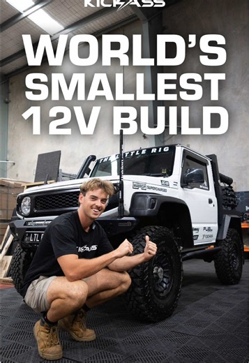 Smallest vehicle. Biggest challenge. 👀⚡ We’re taking on something wild… building the most compact 12V setup possible inside Australia’s smallest vehicle, @The Little Rig Space is tight. Expectations are high. And we’re about to push what’s possible with 12V. This is just the beginning. Stay tuned. This one’s going to be hectic. #12v #4wd #jimny #camping
