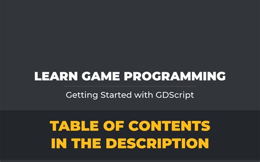 Intro to GDScript for Programming Beginners