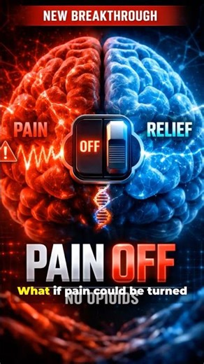 Pain Can Now Be Turned OFF🤯 #sciencenews