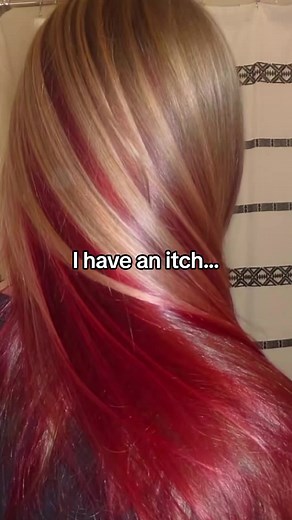 Peekaboo Hair Color Transformation