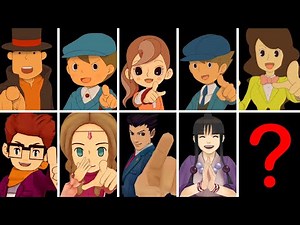 Professor Layton Franchise - All puzzle solving animations (2007-2017)