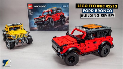 【RacingBrick】乐高机械组 42213 福特 Bronco 拼装评测 —— 很棒的模型，但还能更出色吗？ | 中英字幕