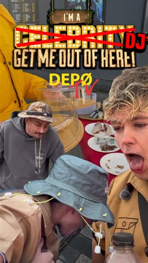 I’M A DJ GET ME OUT OF HERE!!! Plymouth’s food specialist @curlygaz_eats takes our resident DJs @gotham.dnb @deekz_dnb through a series of I’m a celebrity themed meals for the ultimate bushtucker trial here at THE DEPØ!!! How did our DJs do? Let us know down below👇🏻 Massive credits to @imacelebrity for the idea as well 🫶 #TheDepo #drumandbass #drumandbassmusic #dnb #dnbmusic #dnbnation #tiktok #instagram #reels #fyp #foryou #viral #trending #hedex #mhitr #housemusic #ukg #techno | THÊ DEPØ