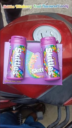 Skittles Wildberry, Bite-Size Fruit Flavoured Candy 🍬🍭 #shorts #youtubeshorts