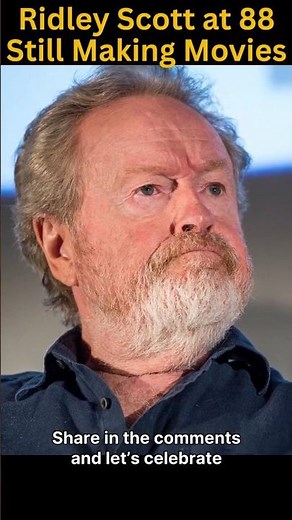 Ridley Scott (88) Still Directing New Alien Movie – Hollywood Legend