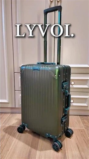 High-end home decor also calls for high-end luggage to complement it.