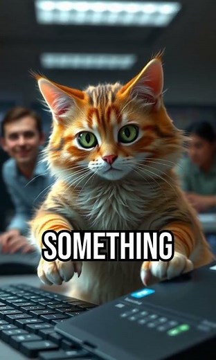 When cats code better than us! #coding #funny #catapp