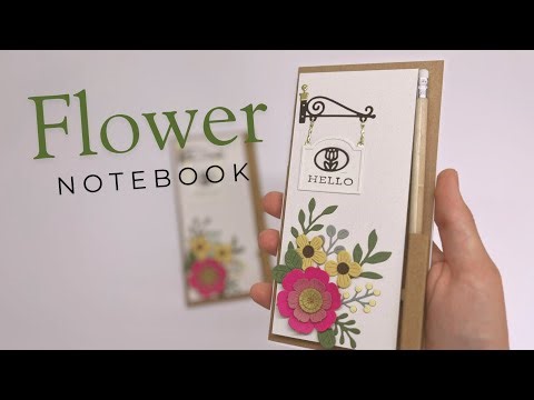 | HandMade Flower NotePad | Turn simple paper into something magical 💐