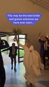 3.4M views · 10K reactions | The best entrance from bride and groom  We love this from @hitchedweddingplanning! #weddingplanning #weddinginspo #bridetobe #wedding #weddingideas | Wedsureinsure | Facebook