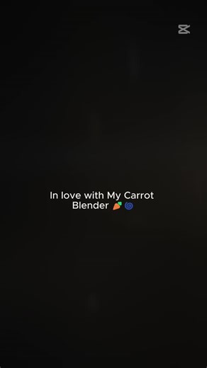 Carrot Mixie on Instagram: "In love with My Carrot Blender 🥕🌀"