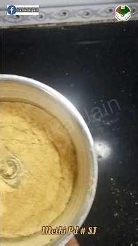 How to make Methi powder at home ?