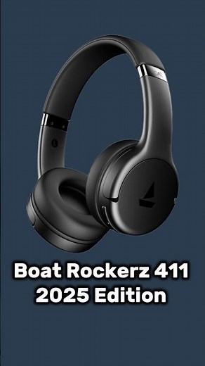 "₹1099 Headphones That Sound Like ₹5000! 🎧🔥 | Boat Rockerz 411 2025 Review" #shorts #amazonfinds