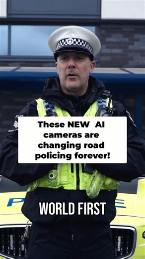 AI Cameras Revolutionise Roads Policing - World First Technology