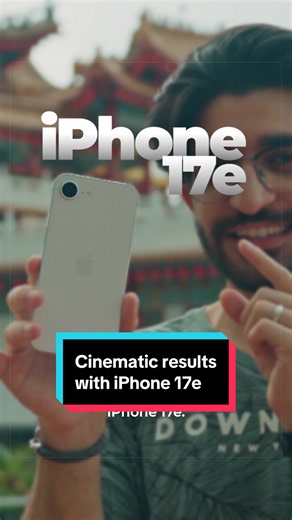 Cinematic results with iPhone 17e — How to shoot without Apple LOG