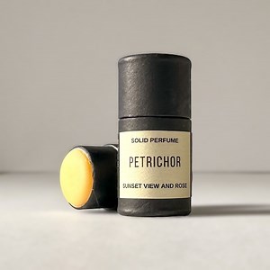 Petrichor Solid Perfume | Green Leaves   Grassy Earth   Moss Scented Perfume - Etsy