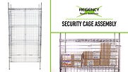 Regency Security Cage Assembly Video | WebstaurantStore