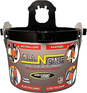 All-N-One Ladder Tool Cup | Ladder Accessories |Tool Magnet (Tool Cup)