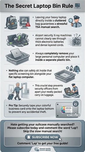 The Secret TSA Laptop Rule 💻 #TSAHacks