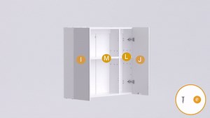 Medicine Cabinets Bathroom Mirror Cabinet with 3 Door 31.5x23.6 Inch Bathroom Wall Cabinet with Mirror Wall Mirror Storage Shelf with 3-Adjustable Shelves Storage Organizer Kitchen Cupboard,White