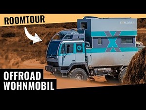 Homemade Off-Road Camper! Room Tour of a Four-Wheel Drive Motorhome [Part 2/2]
