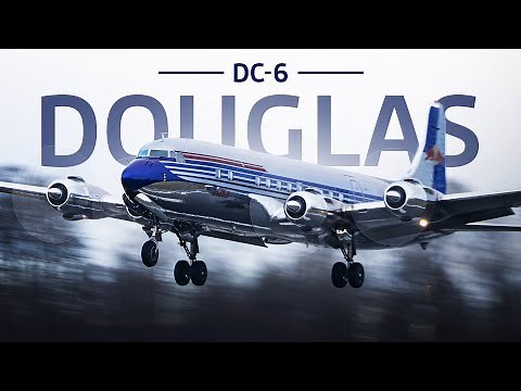 VINTAGE AVIATION GLORY ✨ DOUGLAS DC-6 STARTUP+TAKE-OFF (4K/RAW SOUND)