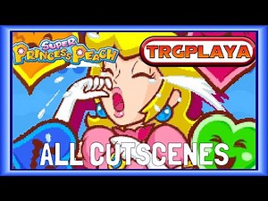 Super Princess Peach All Cutscenes (1080p)