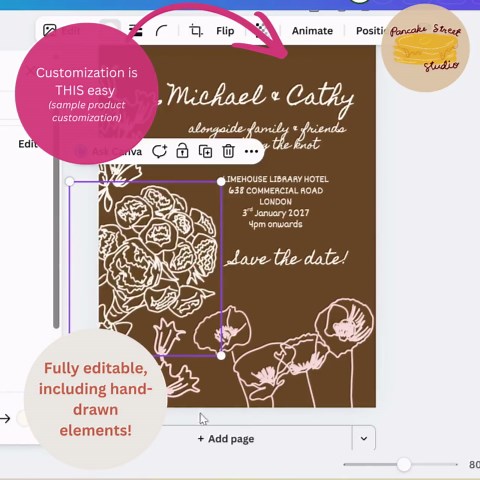 Nautical Wedding Invitation Template: Hand-drawn Sea Theme (digital Download) - Etsy