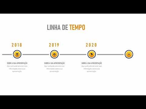 LINHA DO TEMPO - COMO FAZER UMA APRESENTAÇÃO PROFISSIONAL NO POWERPOINT SLID 8/15