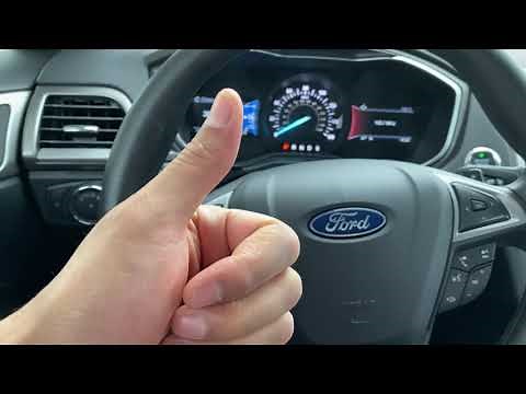 Ford Fusion – How to lock/unlock windows