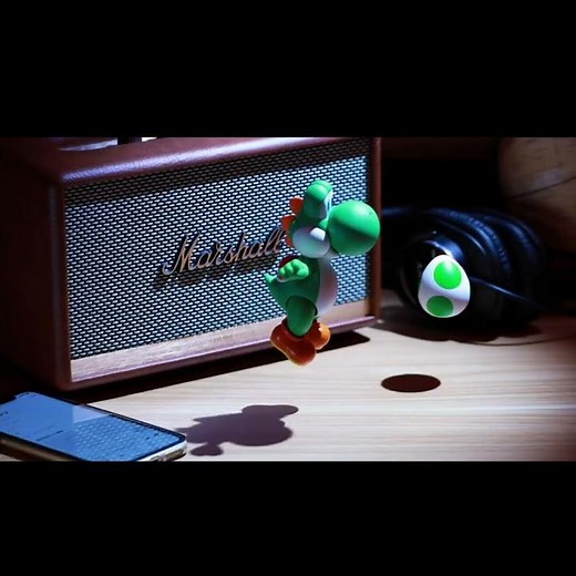 Yoshi Dancing On a Table |Stop Motion