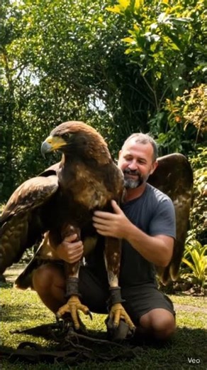 Huge Javan hawk Eagle embraced by the great garden man….#Javan #hawk #nature’s。