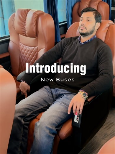 Lahore ⇄ Rawalpindi just got an upgrade. 👑 Introducing Daewoo Platinum buses with massage seats and multiple premium features designed for your ultimate comfort. Experience the new standard of travel. Download the app: Link in Bio #daewooexpress #platinumclass