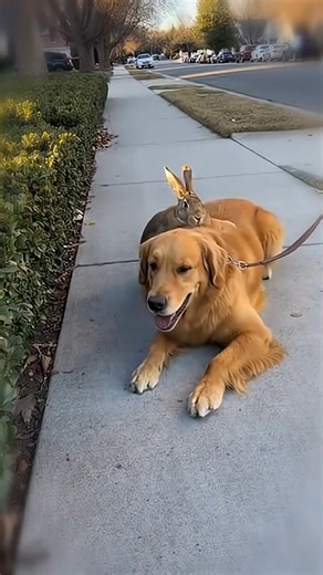 This Rabbit Loves His Dog Friend More Than Anything ❤️ | Paws for Effect