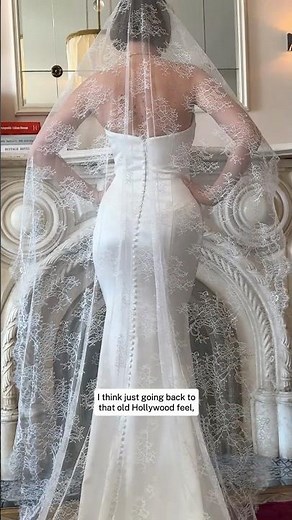 a wedding dress collection inspired by old hollywood 🎥💋 | bridal fashion week