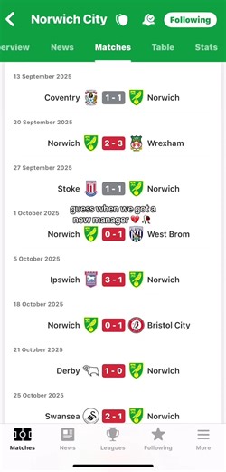 Norwich City FC's New Manager Announcement