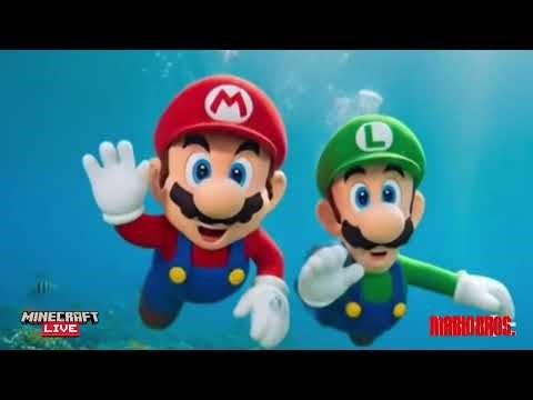 Steve & Mario SpongeBob in Minecraft Aminated ‪@TheCraftReupload‬ ‪@TheBlockMovieShow‬