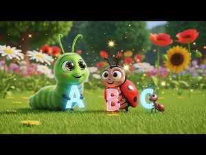Learn A to Z with Backyard Bugs 🐛🕷️🐜 | ABC Alphabet Adventure for Kids