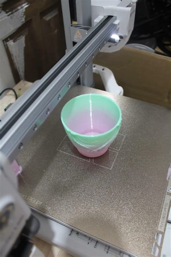 3D Print Timelapse: “Heart of Horses” Vase 🐎❤️ | Elegant Sculptural Decor (Bambu Lab P2S/A1 Combo)