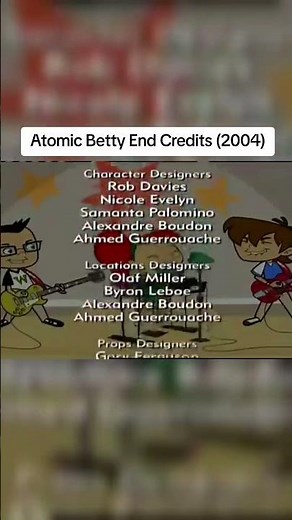 Atomic Betty Credits