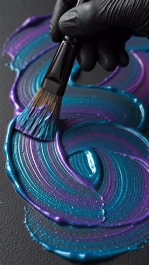 DIPON ALIEN GF-92 Colorshift Pigment 🔥This Color Looks Like It Came From Another Planet #resinart