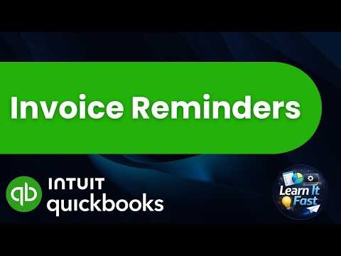 How to Set Up Invoice Reminders in QuickBooks Online (2026 Updated)