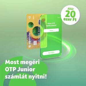 Segítünk a bankváltásban , ráadásul új OTP Junior számlanyitás...