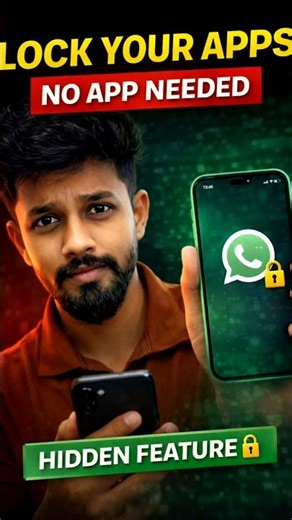 Lock Any App Without Installing Anything 🔒