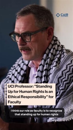 In a recent interview with CAIR-LA, University of California, Irvine (UCI) professor Dr. Brook Haley explains that university faculty have an ethical responsibility to stand up for human rights, especially when teaching about Gaza and Palestine. In May 2024, Dr. Haley, along with fellow UCI professor Dr. Tiffany Willoughby-Herard and dozens of students, faculty, and community members, was arrested for peacefully protesting on campus against Israel’s ongoing genocide in Gaza. Exactly one year lat