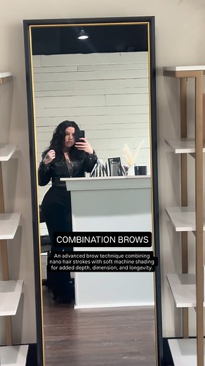 Iowa Brow Artist • PMU • Lamination • Tinting on Instagram: "Excited to share my newest brow service: Nano Stroke + Machine Shading! ✨ This technique combines ultra-realistic hair-like strokes with soft, powdered shading for brows that are natural, full, and perfectly defined. Perfect for filling in sparse areas and getting that long-lasting, effortless look. Want to book? Ask for Jess at 📍 Symmetry Beauty Lounge — DM me or book online to get your brow glow-up!"